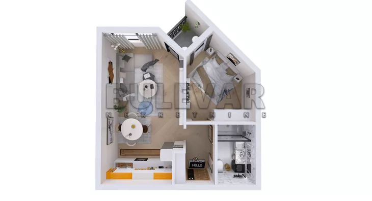 Dvosoban stan | 4zida