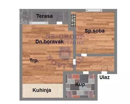 Dvosoban stan | 4zida