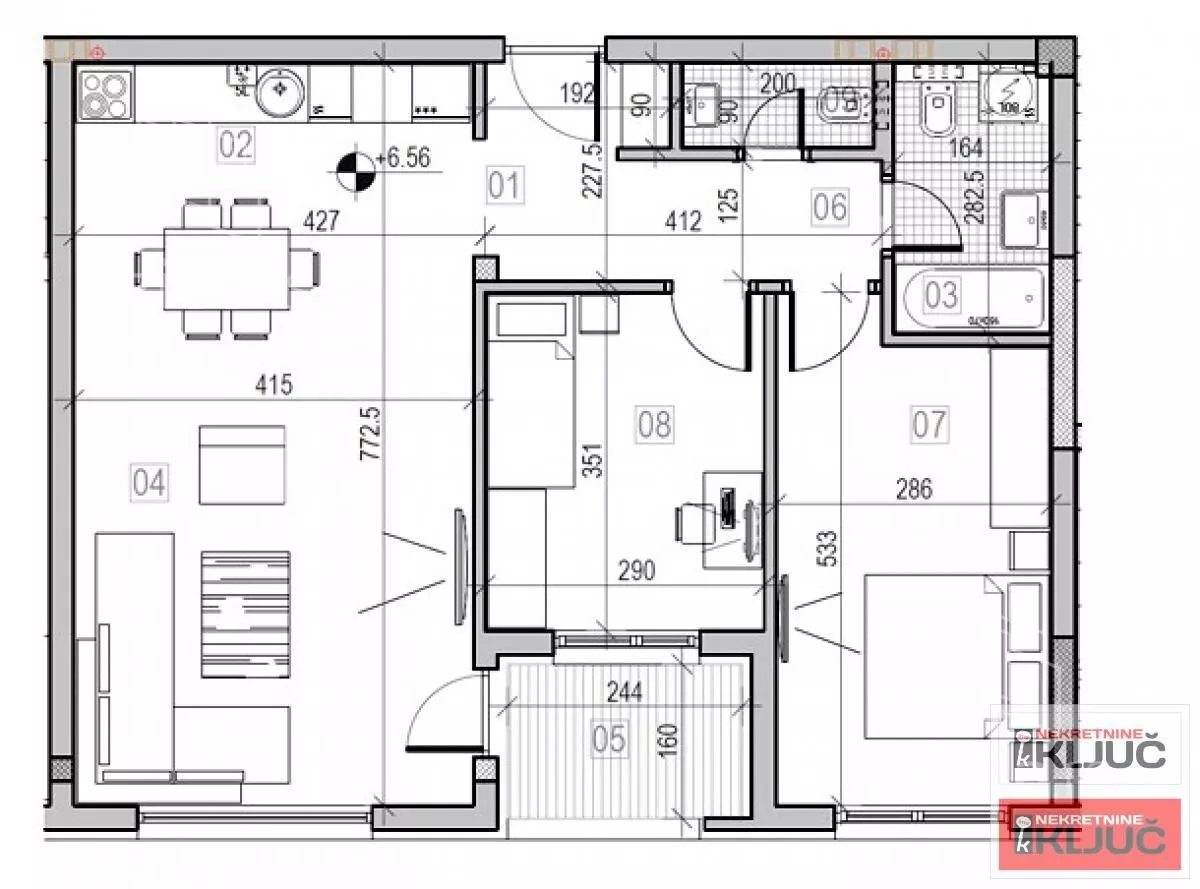 Trosoban stan | 4zida