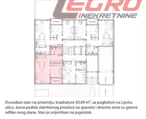 Dvosoban stan | 4zida