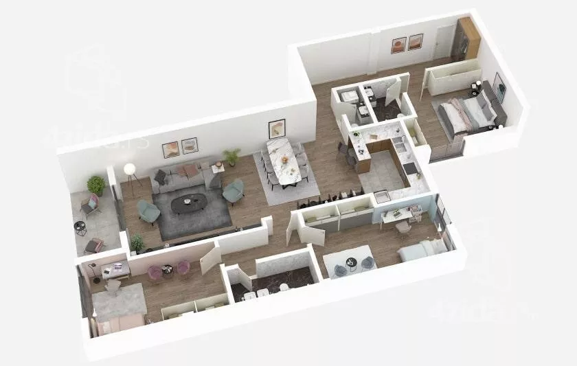 Petosoban stan | 4zida