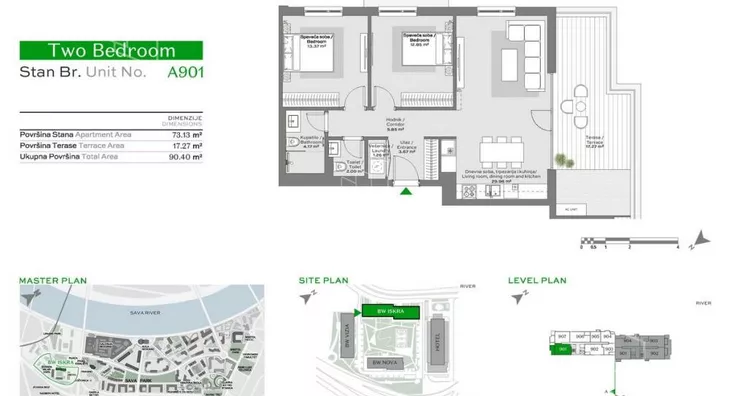 Trosoban stan | 4zida
