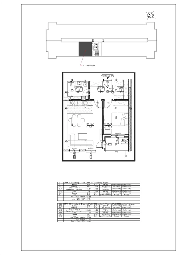 Dvosoban stan | 4zida