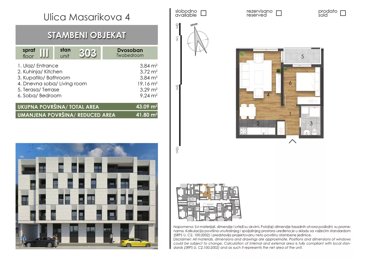 Dvosoban stan | 4zida