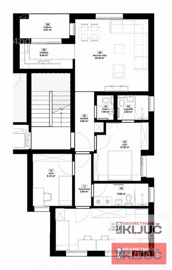 Četvorosoban stan | 4zida