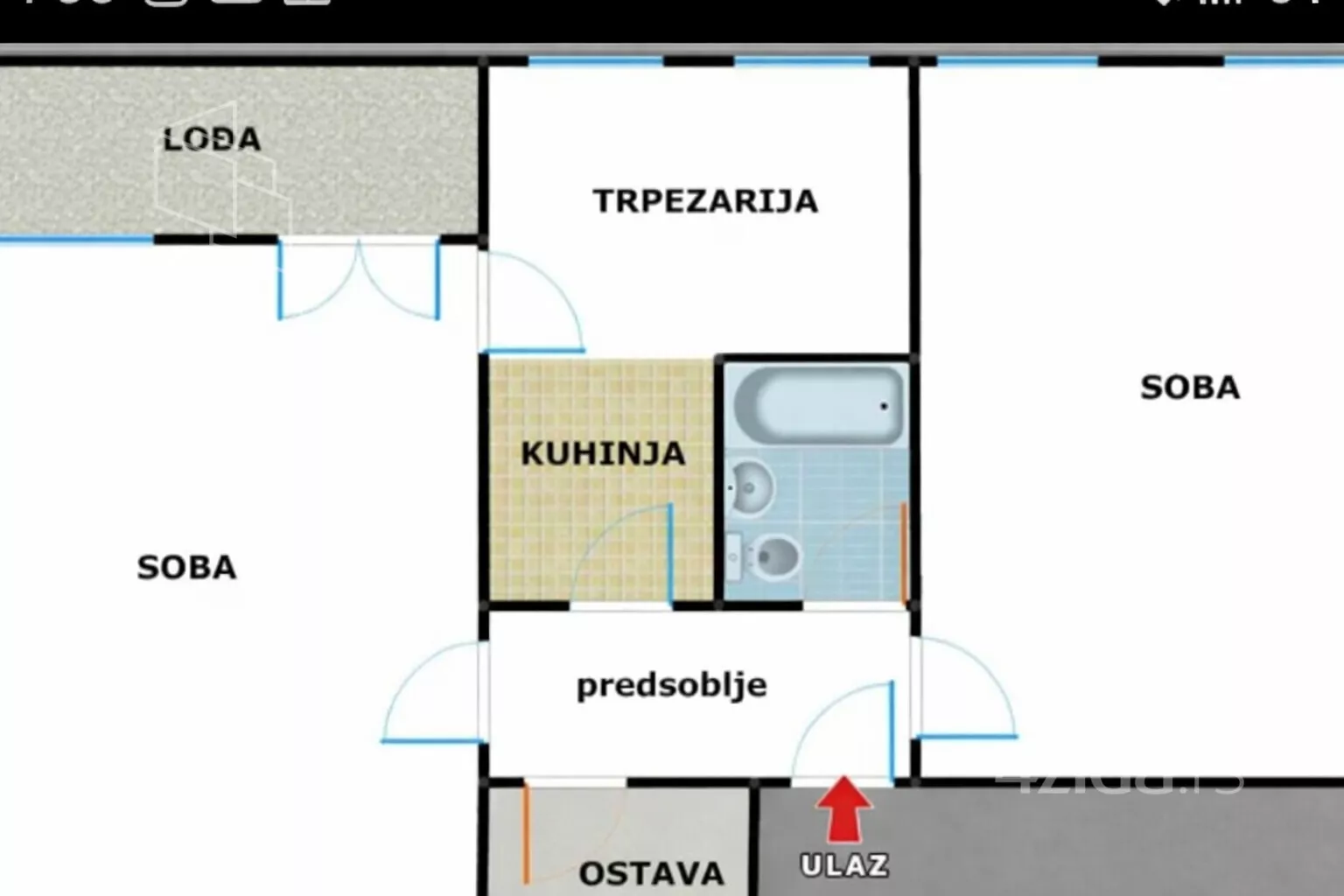 Dvosoban stan | 4zida