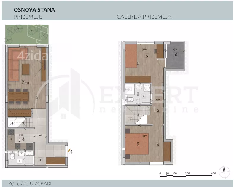 Trosoban stan | 4zida