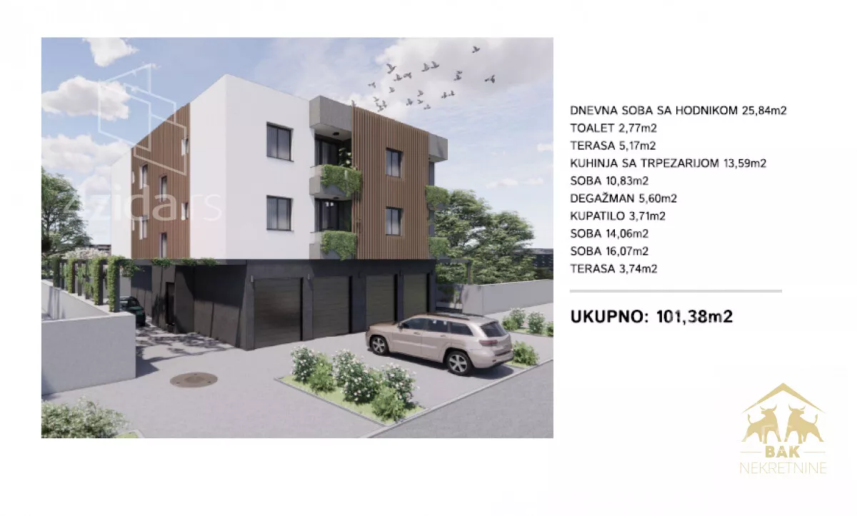 Četvorosoban stan | 4zida