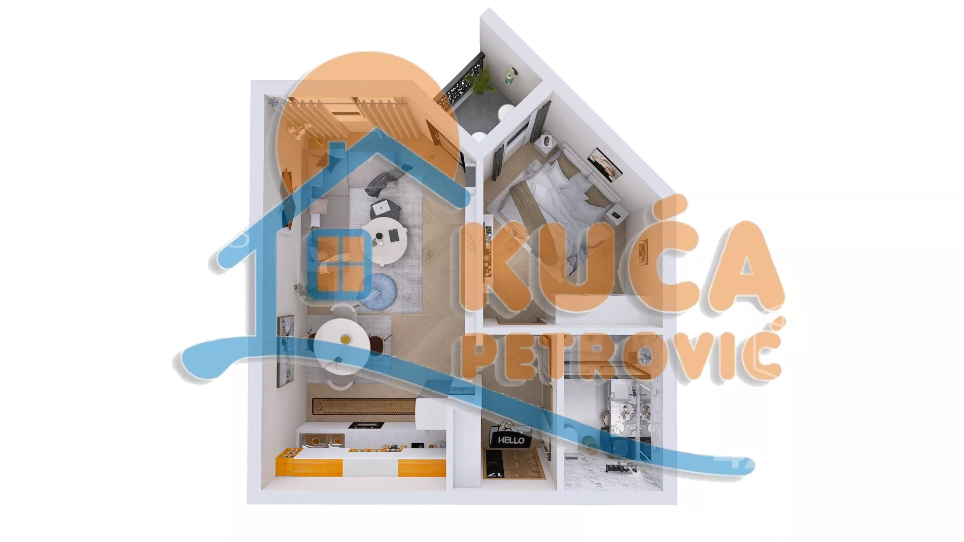 Dvosoban stan | 4zida