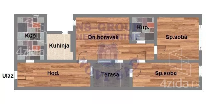Dvoiposoban stan | 4zida