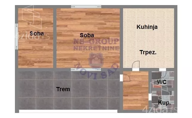 2-etažna kuća | 4zida