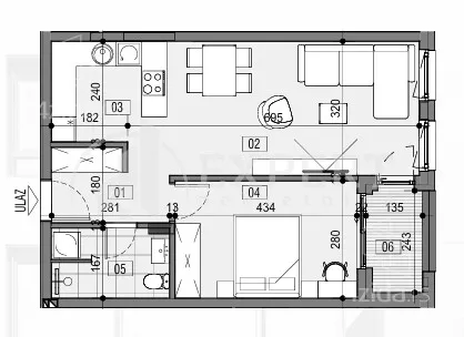 Dvosoban stan | 4zida