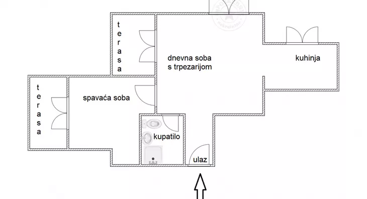 Jednoiposoban stan | 4zida