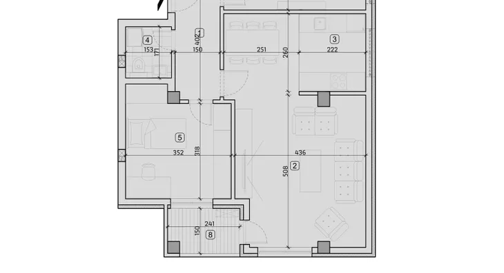 Trosoban stan | 4zida
