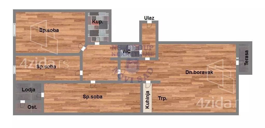 Četvorosoban stan | 4zida