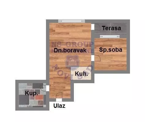 Jednoiposoban stan | 4zida