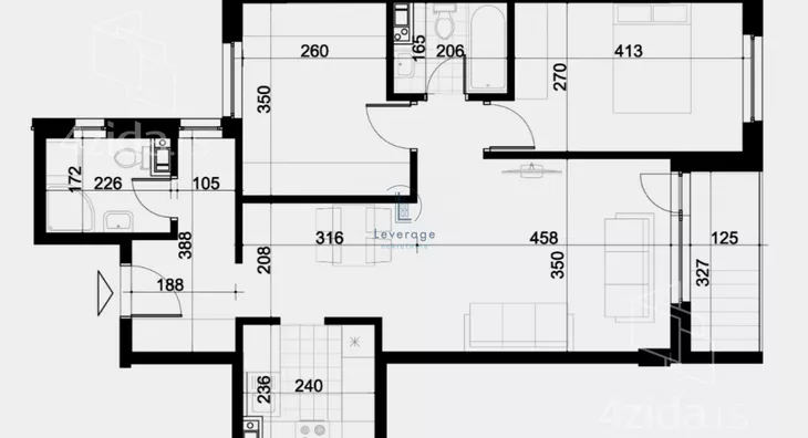 Dvosoban stan | 4zida