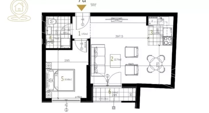 Trosoban stan | 4zida