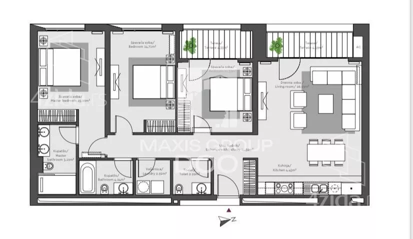 Četvorosoban stan | 4zida