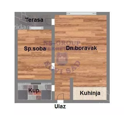 Dvosoban stan | 4zida