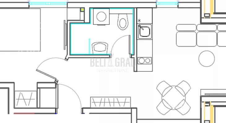 Dvosoban stan | 4zida