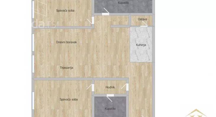 Trosoban stan | 4zida