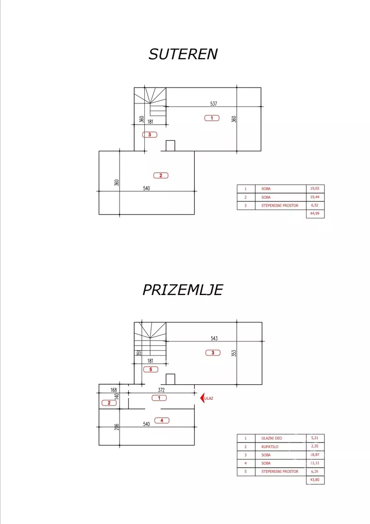 4-etažna kuća | 4zida