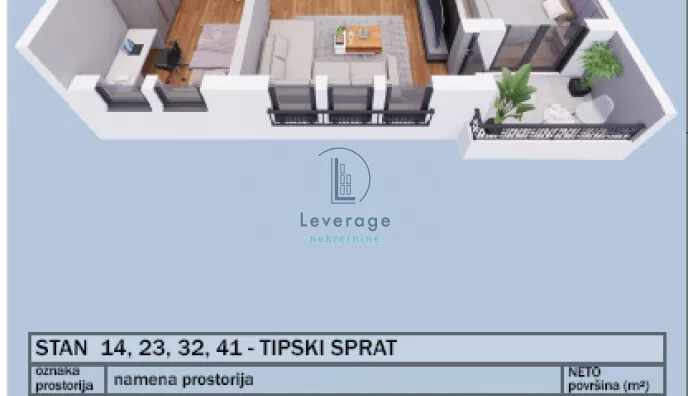 Dvoiposoban stan | 4zida