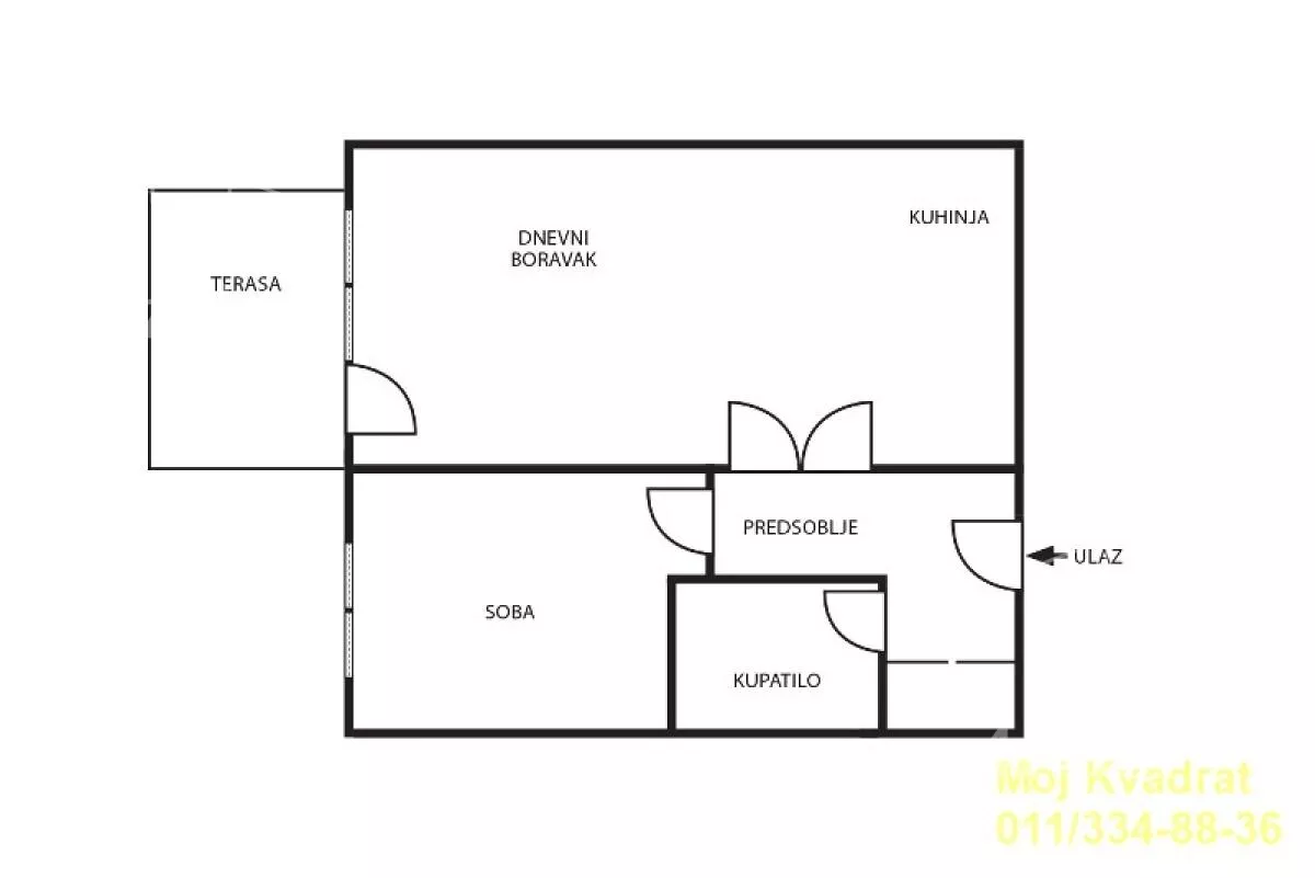 Dvosoban stan | 4zida