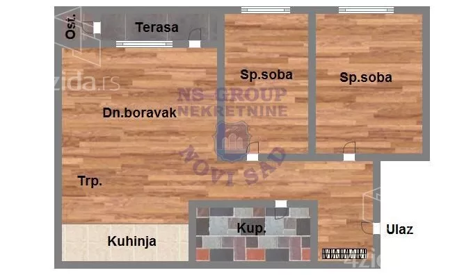 Dvoiposoban stan | 4zida