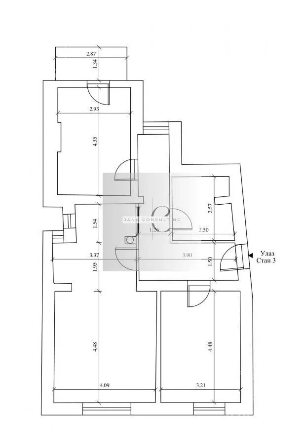 Trosoban stan | 4zida