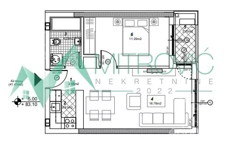 Dvosoban stan | 4zida