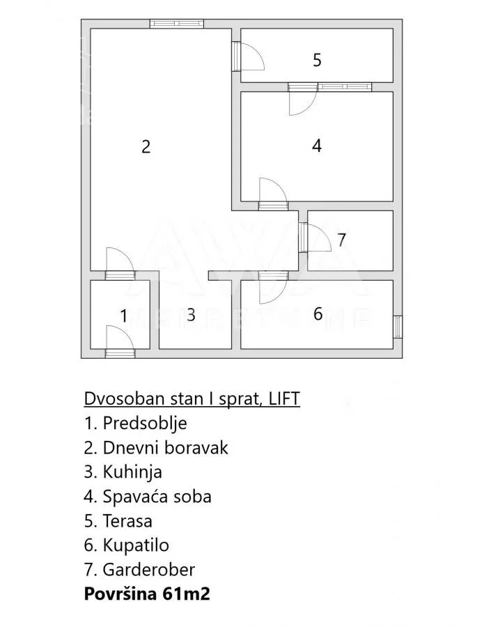 Dvosoban stan | 4zida