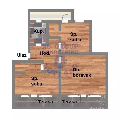 Trosoban stan | 4zida