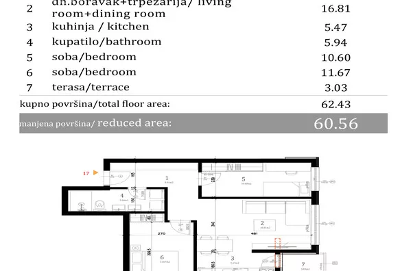 Trosoban stan | 4zida