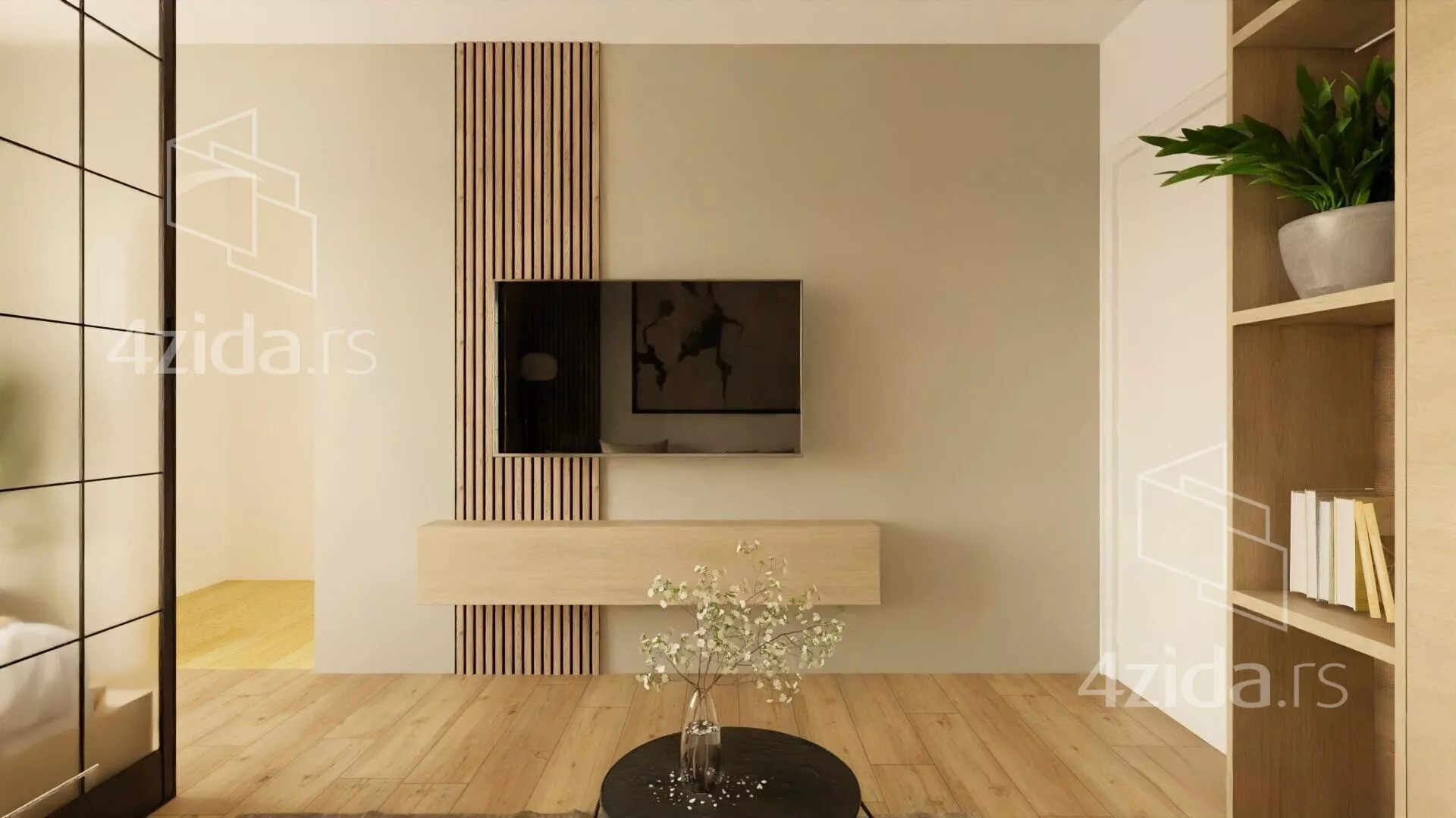 Jednosoban stan | 4zida