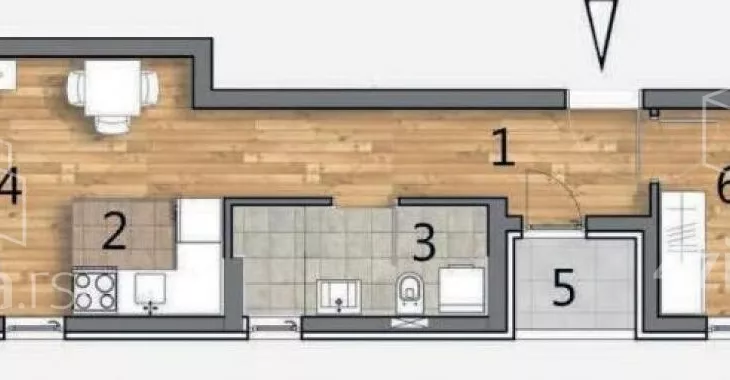 Dvosoban stan | 4zida