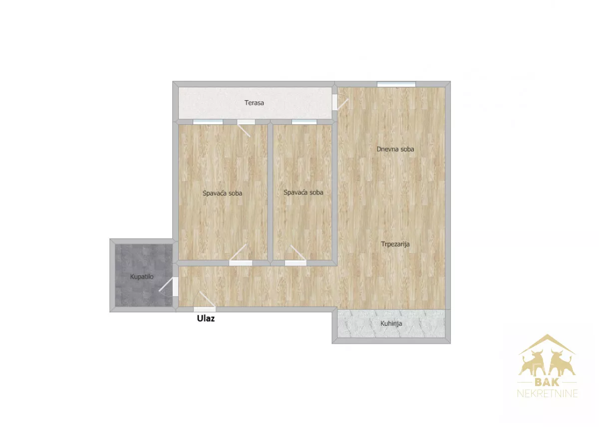 Trosoban stan | 4zida