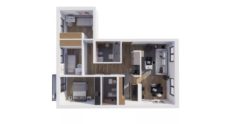 Četvorosoban | 4zida