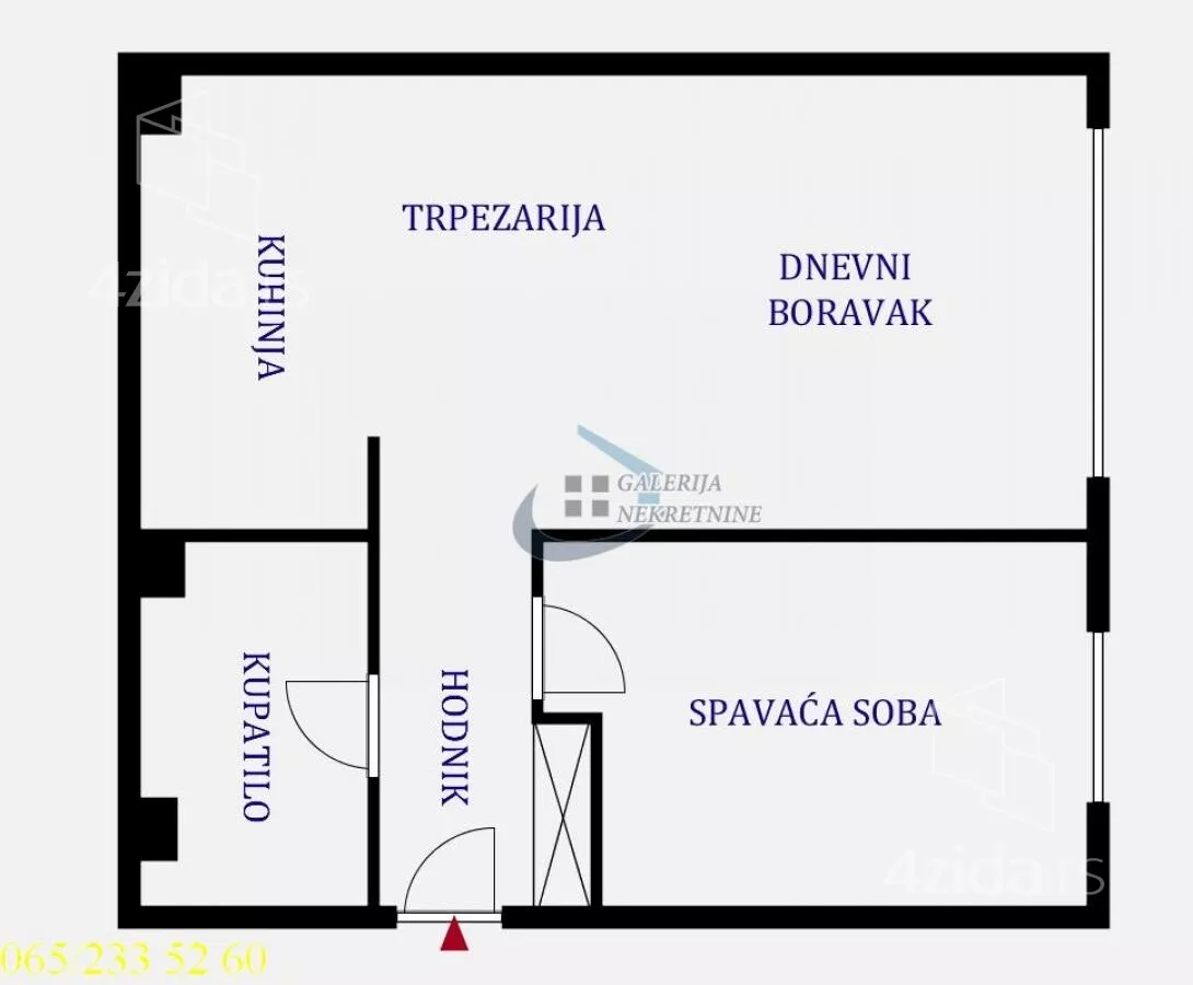 Dvosoban stan | 4zida