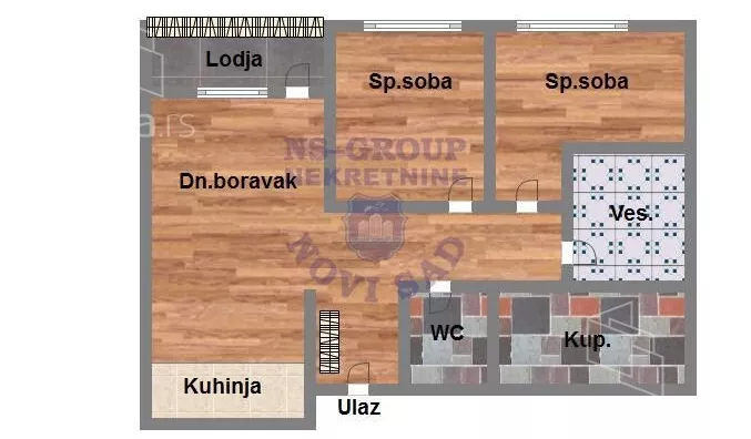 Trosoban stan | 4zida