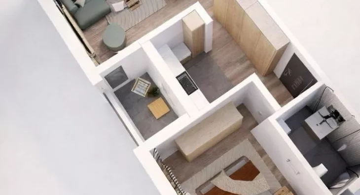 Dvosoban stan | 4zida