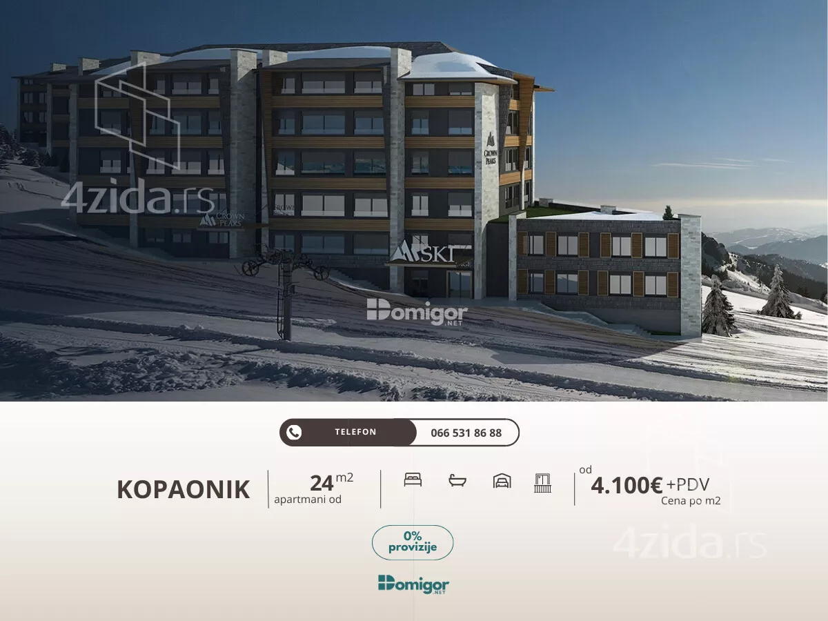 Jednosoban stan | 4zida