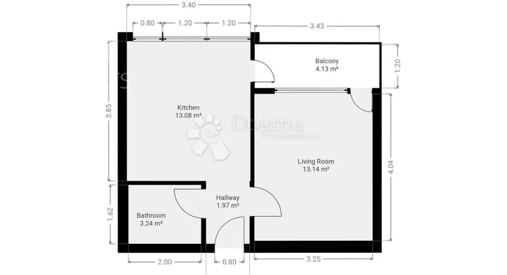 Jednosoban stan | 4zida