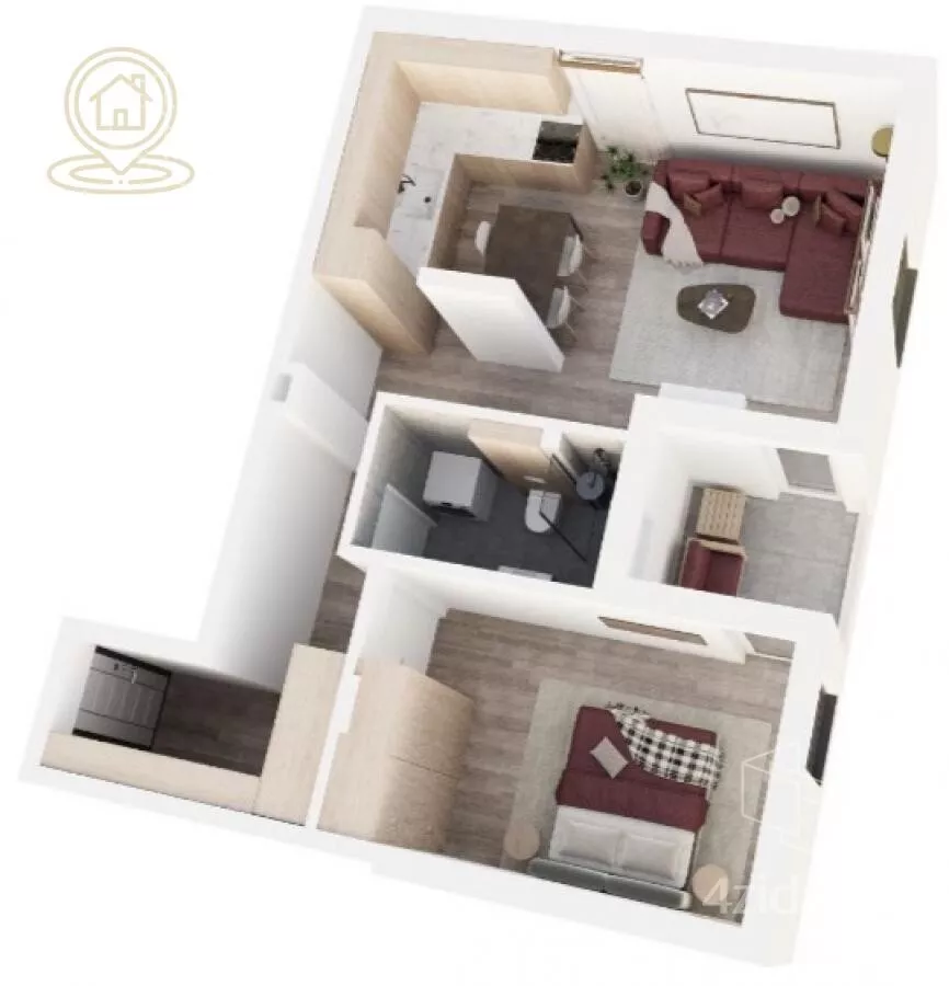 Dvosoban stan | 4zida