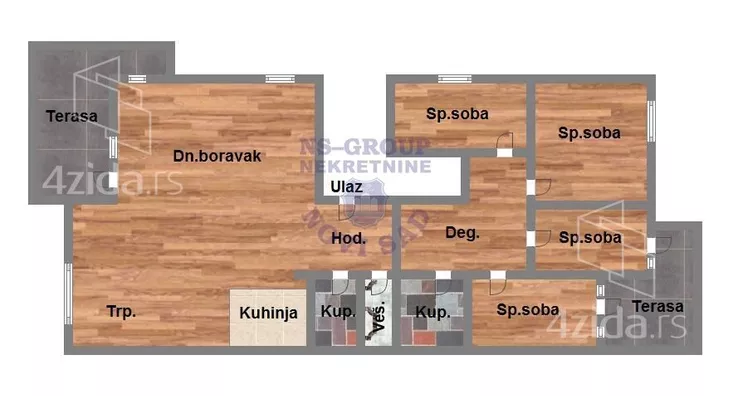 Četvorosoban stan | 4zida