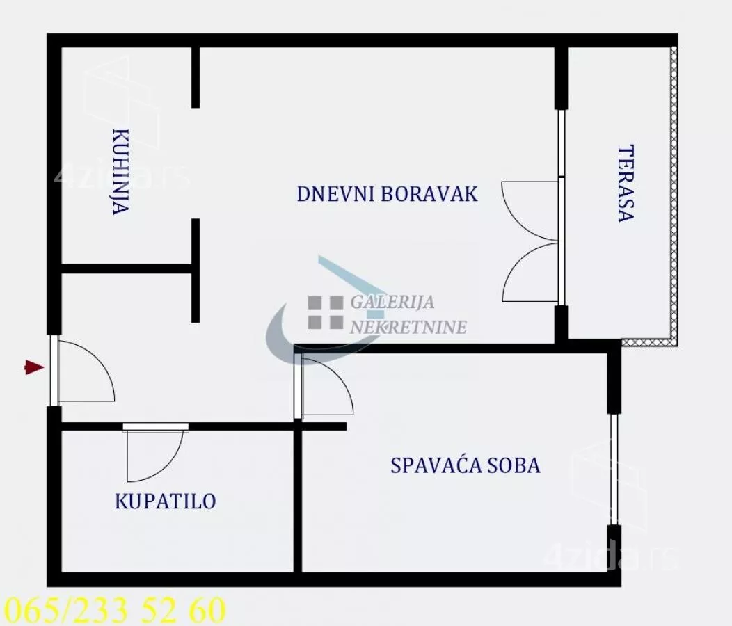 Dvosoban stan | 4zida