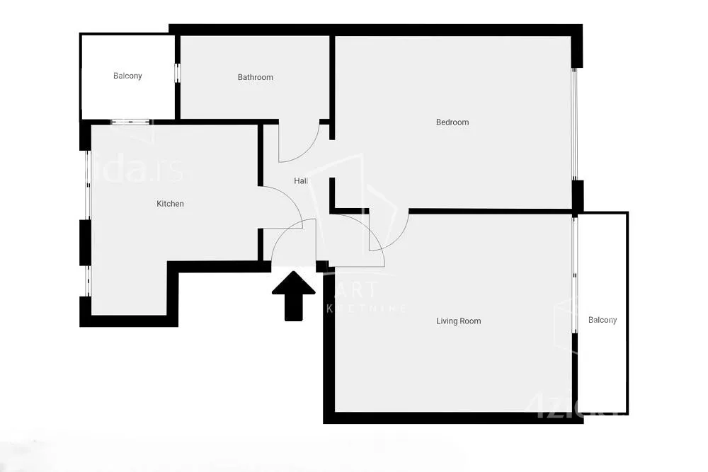 Dvosoban stan | 4zida