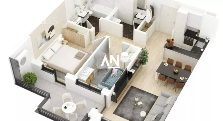 Trosoban stan | 4zida