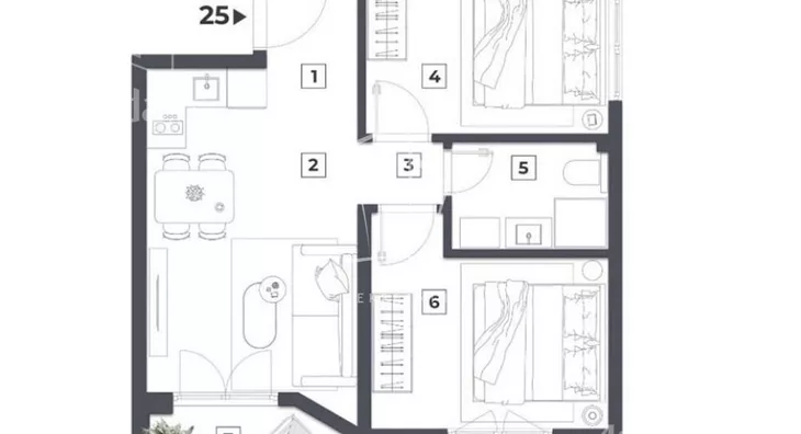 Dvoiposoban stan | 4zida